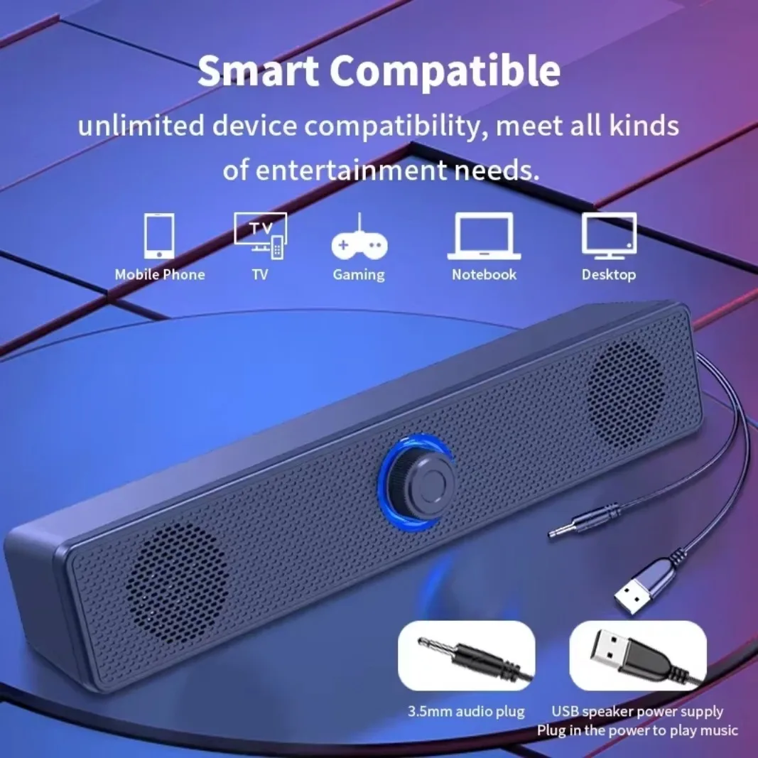 VIKEFON K2852 Series Home Theater Sound Svstem BT 3D Surround Soundbar PC Speaker For TV Soundbar Box Subwoofer Stereo Music Box