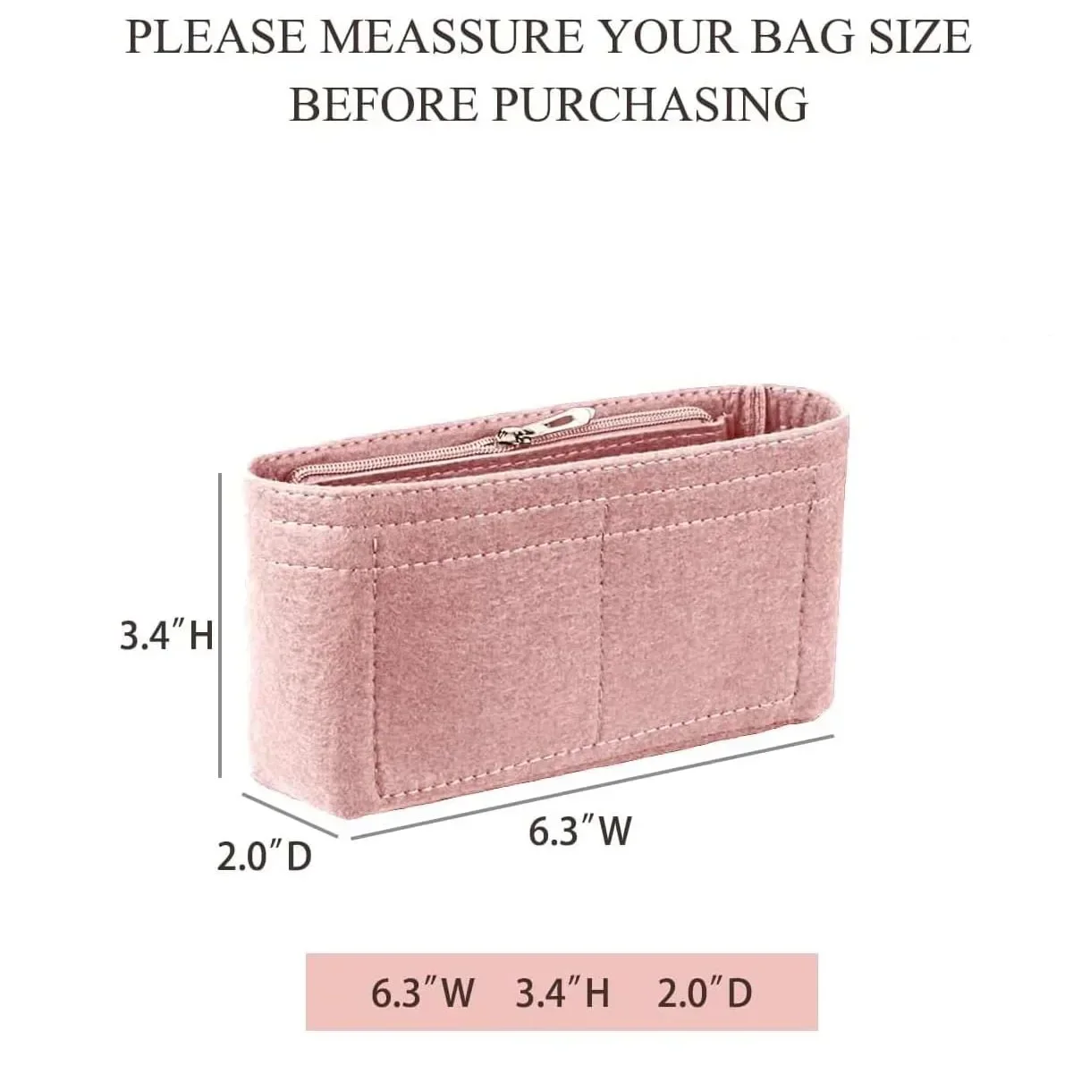 กระเป๋าสําหรับ LONGCHAMP Mini Tote Timid Bag Storage & Finishing กระเป๋าด้านในกระเป๋าถือใส่ Organizer Fit Mini ขนาด