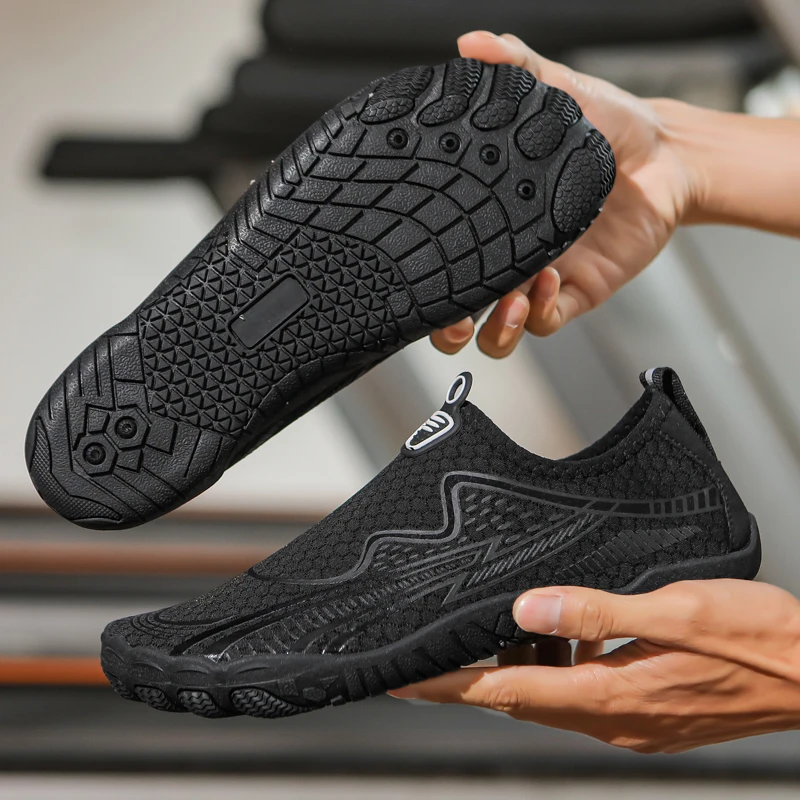 Verão de secagem rápida praia sapatos de água unisex natação aqua chinelos atividades ao ar livre surf no mar sandálias de cinco dedos