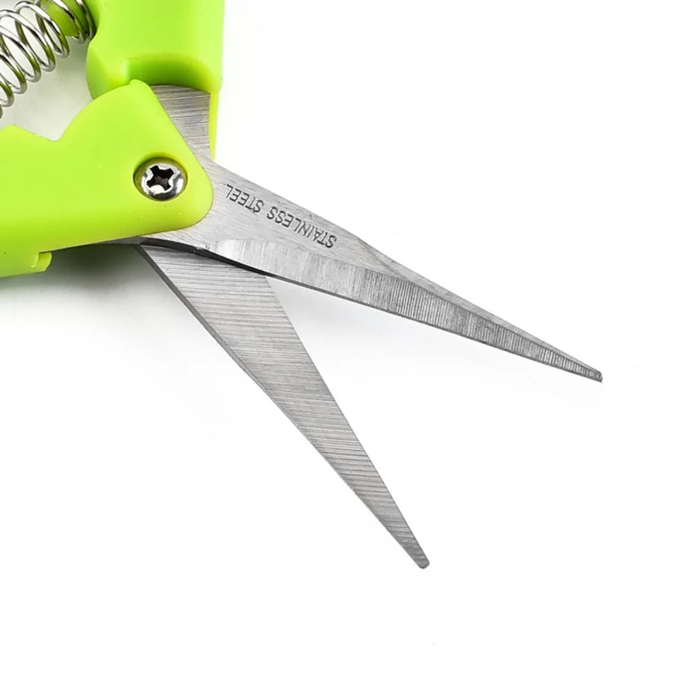Household Potted Trim Weed Branches Small Scissors Gardening Tools Garden Pruning Shears Fruit Picking Scissors