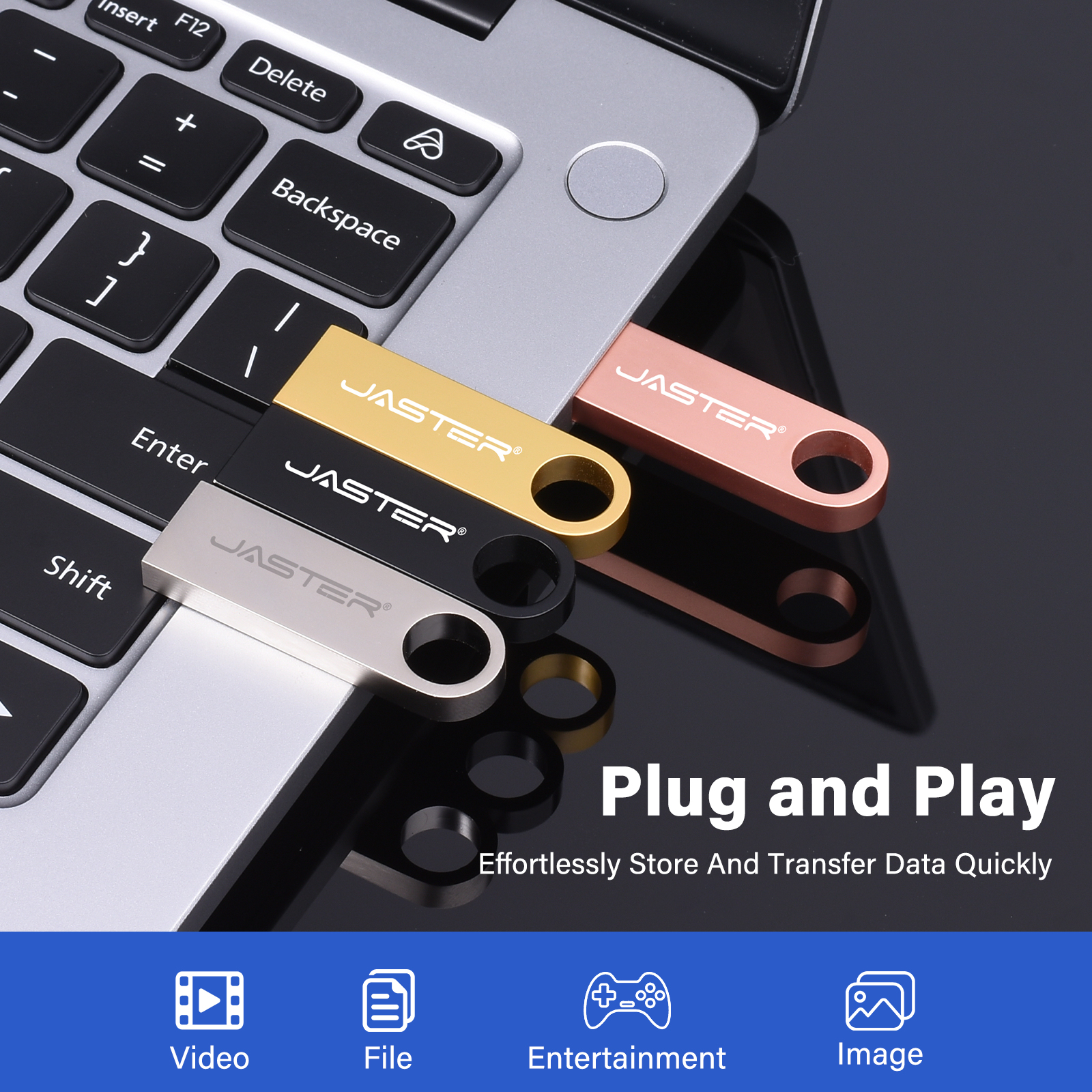 USB Flash Drive 128GB Pendrive 128GB Memory Stick 32GB 4GB Metal 64 GB Pen Drive 8GB USB Stick 16 GB Free Chain USB Flash Drives