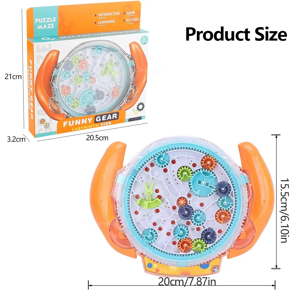 3D Ball Balance ปริศนาของเล่นหน่วยความจํา Sequential เกมเขาวงกต Montessori ของเล่นเพื่อการศึกษาของขวัญวันเกิดคริสต์มาสสําหรับเด็กหญิงเด็กชาย