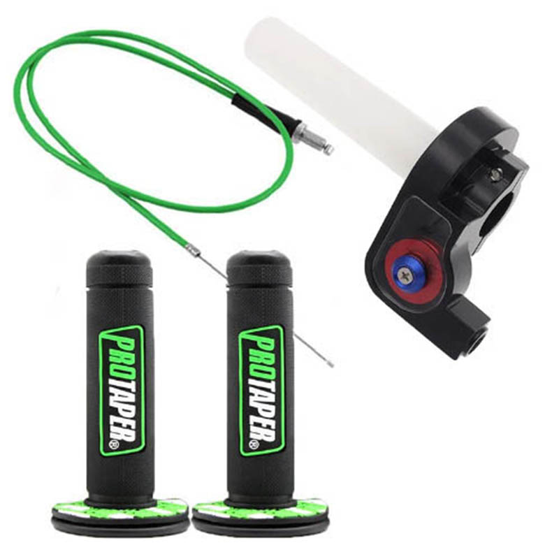 Motorrad 22mm Quick Twist Gas Gas Gaspedal Griffe Griff Griffe 1,2 m Gaszug für Honda Yamaha Kawasaki Suzuki Ktm ATV