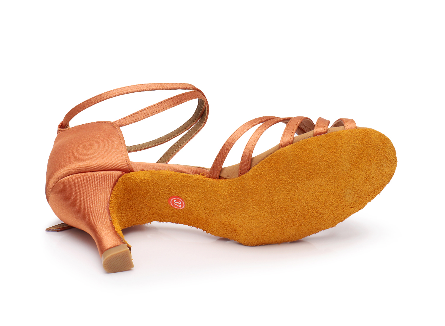 Zapatos de baile latino para mujer y niña, zapatos de baile profesionales de salón, zapatillas de deporte de 5/7cm, suela suave de gamuza, zapatos de práctica de Salsa y Jazz