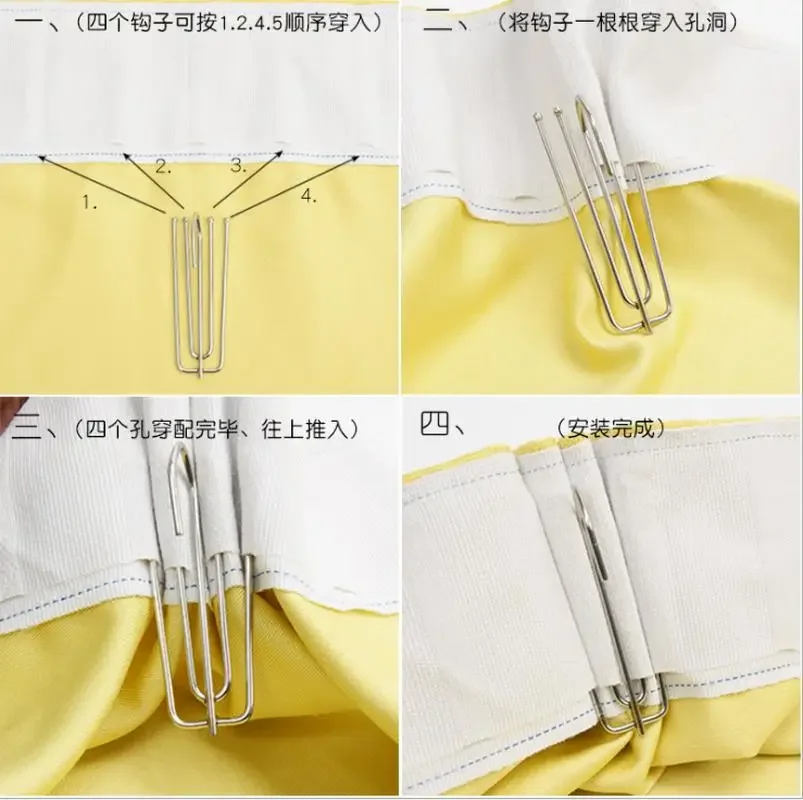 20 Chiếc Thép Không Gỉ CURREN Treo Móc Vòng Cửa Sổ Trắng Trang Trí Nhà Phụ Kiện Chất Lượng Cao