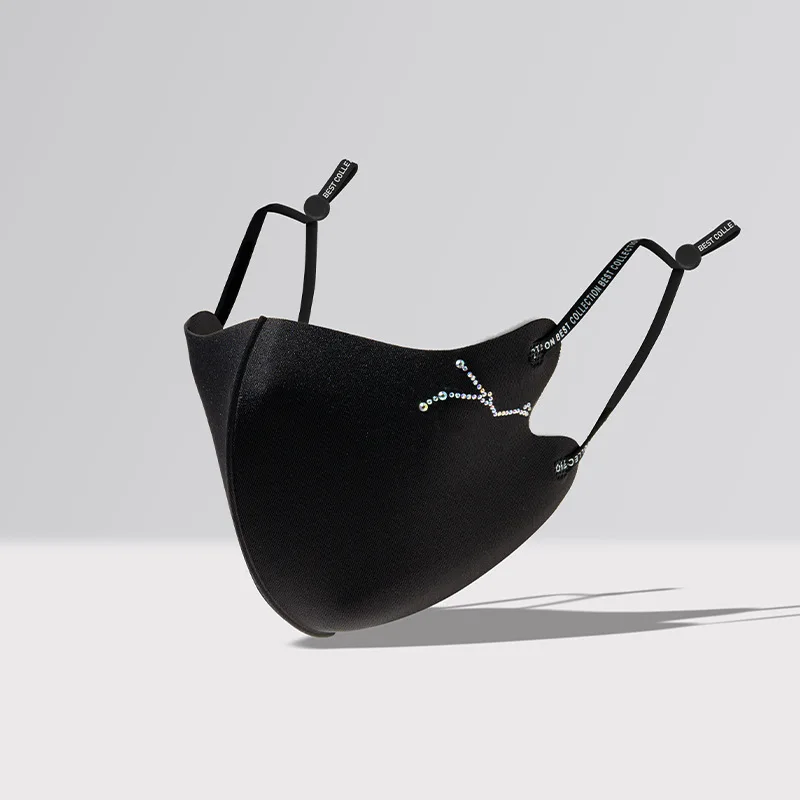 ครีมกันแดดผ้าไหมหน้ากากบาง12 Constellation คู่กระพริบร้อนเจาะผ้ากันฝุ่น3D Breathable Sunshade หน้ากากขายส่ง