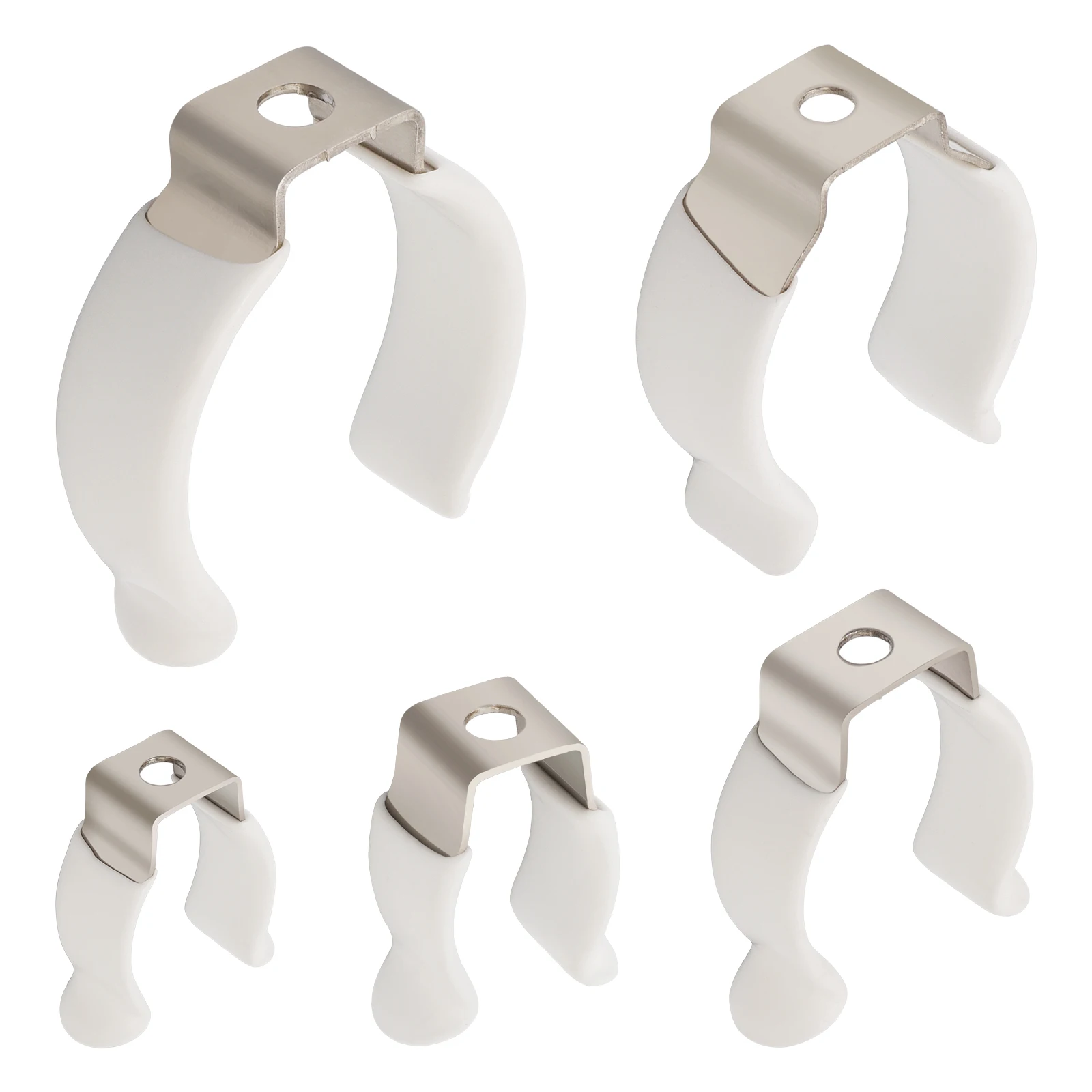 U Clips Holder Bracket T5-T12 Type Prevent Sagging Dipped Clamps Lamp Support Lampholder for Tubes Mounting/LED Light Bulbs/Pipe