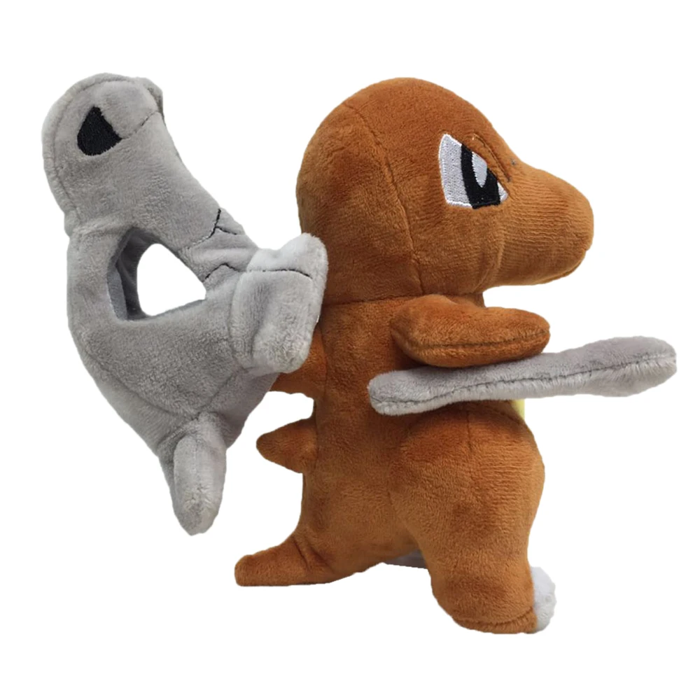 Cubone Plush ของเล่นตุ๊กตา Kola, All Star Collection การ์ตูนเกมตุ๊กตาสําหรับของขวัญวันเกิด 6.9 นิ้ว Soft Plushies ตัวการ์ตูน
