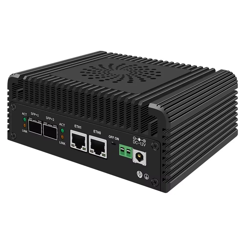 2x10G SFP+ 12. Intel i3 N305 N100 Firewall Router Mini PC 2xi226-V 2,5G 2xNVMe 2xHD DDR5 AES-NI ESXI MiniPC NAS Server Proxmox