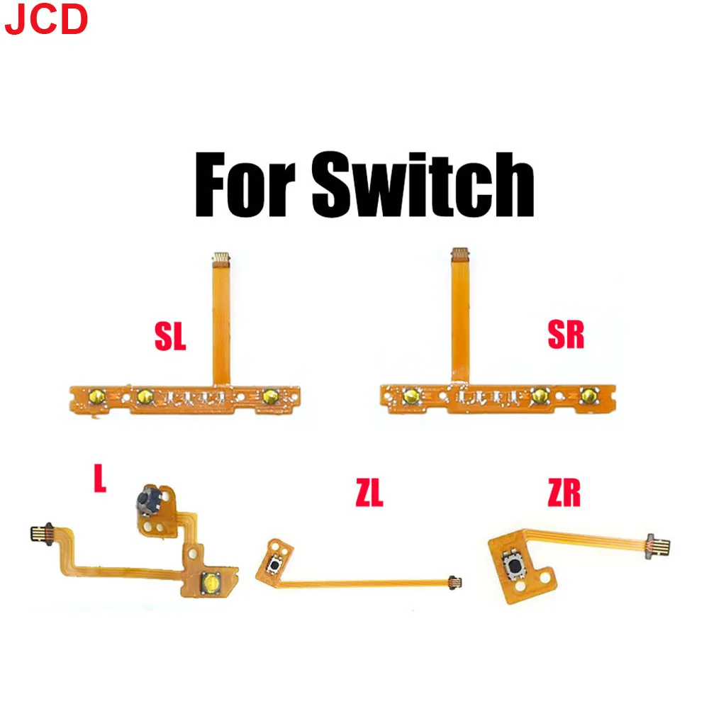Jcd 1 peça de substituição para interruptor joycon zr zl l sl sr botão chave fita cabo flexível para cabo de reparo ns