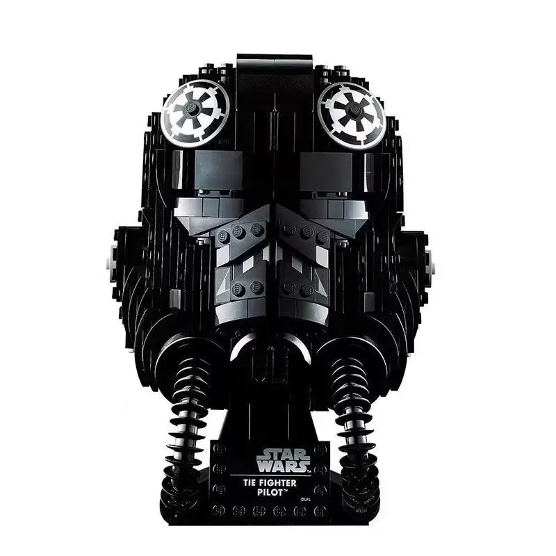 ใหม่ TIE Fighter PILOT HELMET MOC SpaceShip Battle Building Block สถาปัตยกรรมการศึกษาประกอบของขวัญของเล่นสําหรับเด็ก