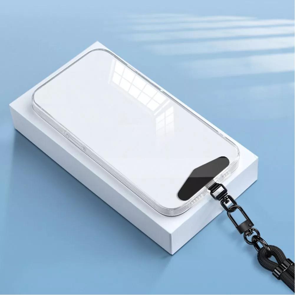 Integrierte 360 drehbare Edelstahl Telefon Tether Tab Metall Patch Dichtung Handy Lanyard Sicherheits verbinder Stück neu