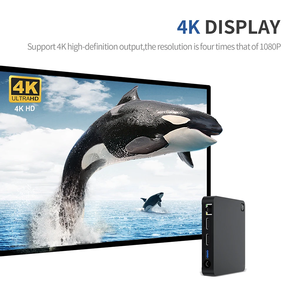 Beelink T5 Intel Celeron N4020 Mini PC 4 ГБ DDR4 64 ГБ eMMC Поддержка Dual HDMI Dual WiFi BT4.0 PK T4 Pro N3350 AK3V T8 Pro SOYO M2