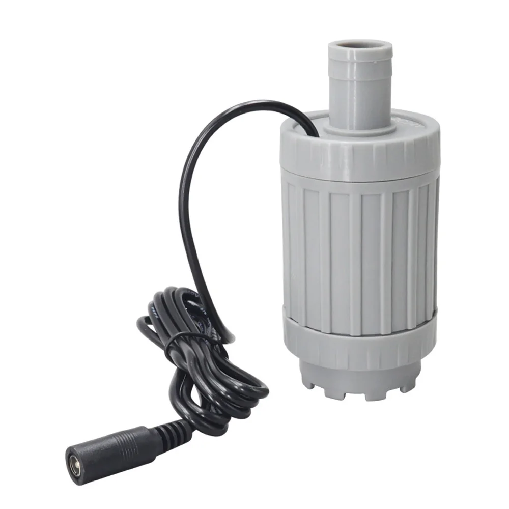 DC 12 V Tauchpumpe, 5 m links, Hochdruck, 40 m3/h, großer Durchfluss, bürstenlose Wasserpumpe, leiser Betrieb, Brunnenpumpe