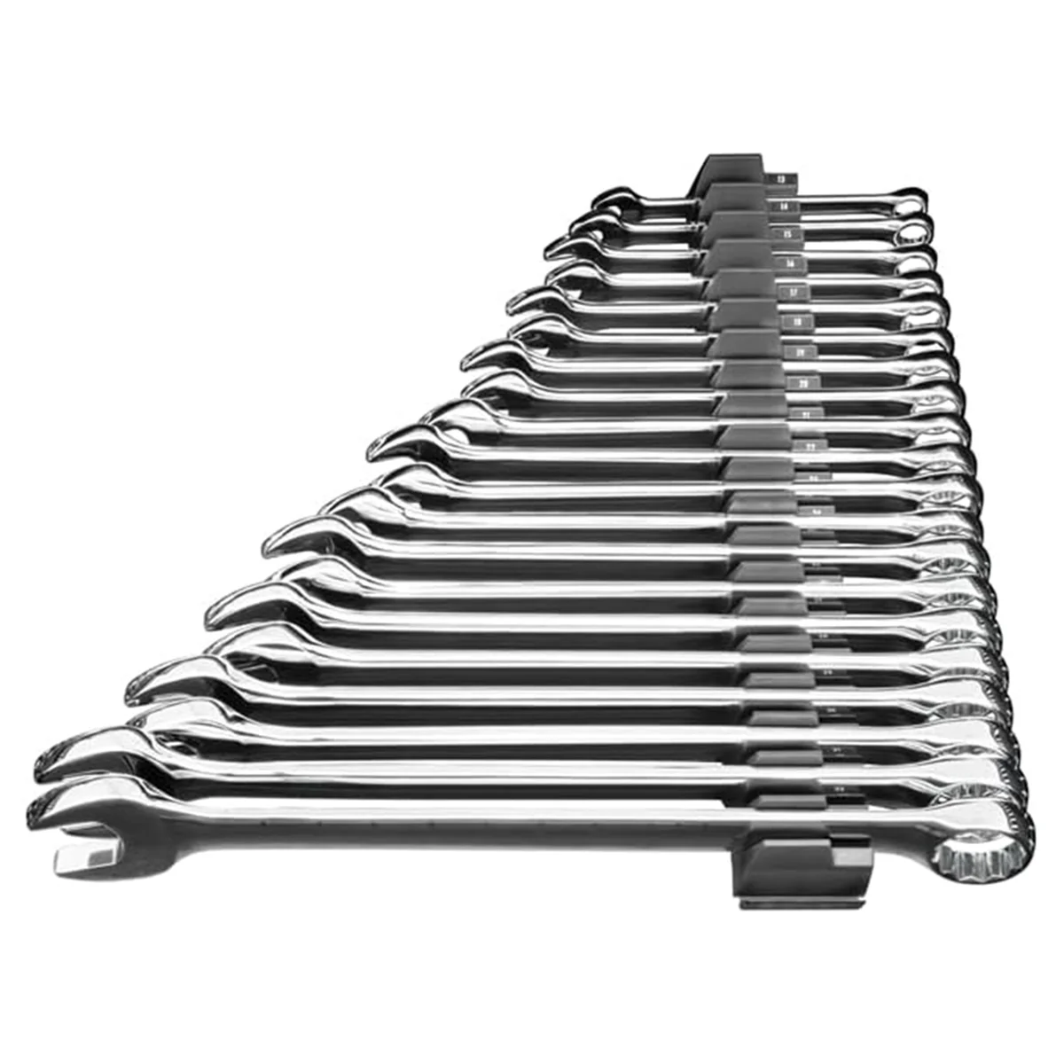 Magnetic Wrench Organizer for Tool Box, Suitable for 20 Wrenches, Wrench Organizer is Perfect for Garage and Workshop D