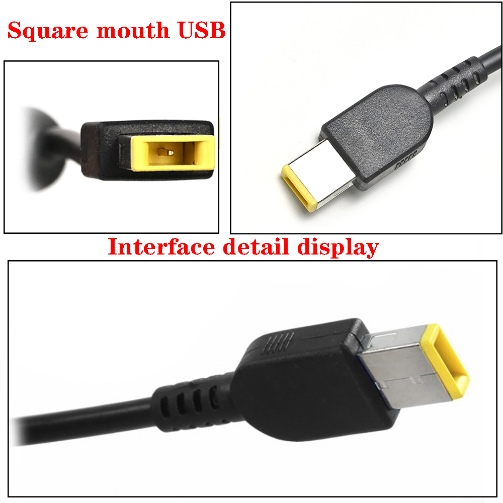 Laptop Adapter 135W 20V 6.75A USB C Notebook Charger for Lenovo T440p Y50-70 R720 Y700 T540p P51 P52 S5 ADL135NLC3A Power Supply