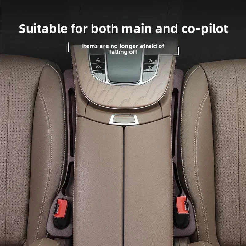 2Pcs Auto Sitz Lücke Füllstoff Sitz Spalt Lagerung Box Tasche Zwischen Sitze Konsole Organizer Dekoration Innen Auto Zubehör