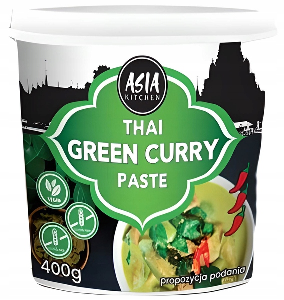 Currypaste grün 400g - Asia Kitchen