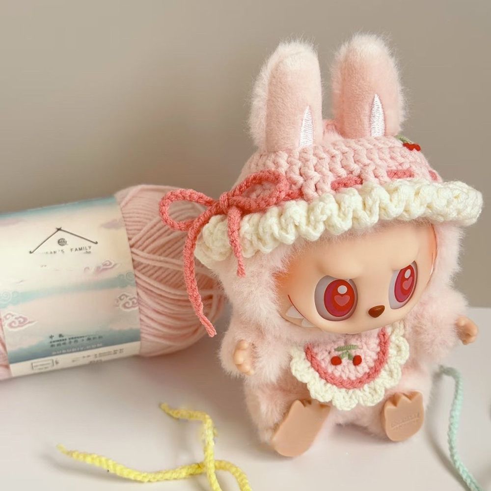 Akcesoria do ubranek dla lalek Labubu Macaron 15cm-17cm, spodenki, spódniczka, spodnie, V1 V2, siedzisko, ubranka dla lalek Macaron