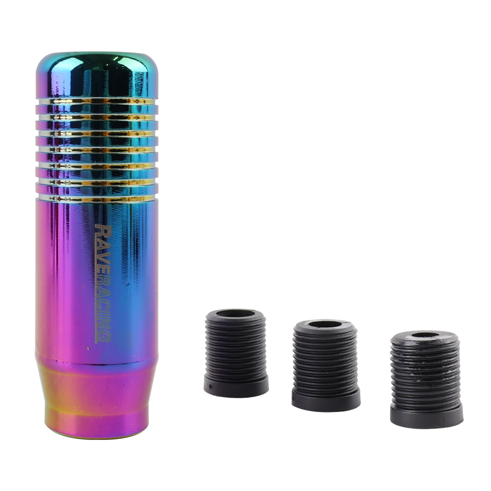 8.5Cm RAVERACING Gear Dịch Chuyển Nút Dính Cầm Tay Đa Năng Ô Tô Xe Nhôm Mở Rộng Mugen Bảo Vệ Cần Số Bánh Răng Đầu Núm Vặn