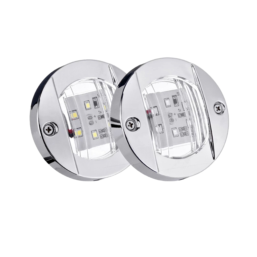 4 stücke 6led 12v 2,2 w runde Yacht Marine Boot führte Heck Licht Kabinen deck mit freundlicher Genehmigung Licht Marine Innen kabine Lichter wasserdicht