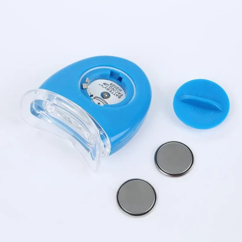 Lámpara para blanquear los dientes, tratamientos láser para blanquear los dientes, luz LED para blanquear los dientes, Mini luz azul, suministros de blanqueamiento Dental, 1 ud.