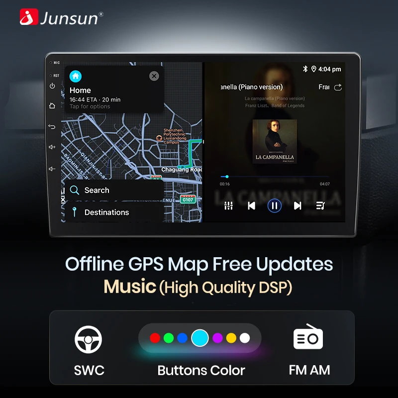 Junsun V1 Android 10,0 Auto Radio Multimedia Video Player Für Nissan Qashqai J11 X-Trail 3 T32 2013-2017 Navigation GPS keine 2 din