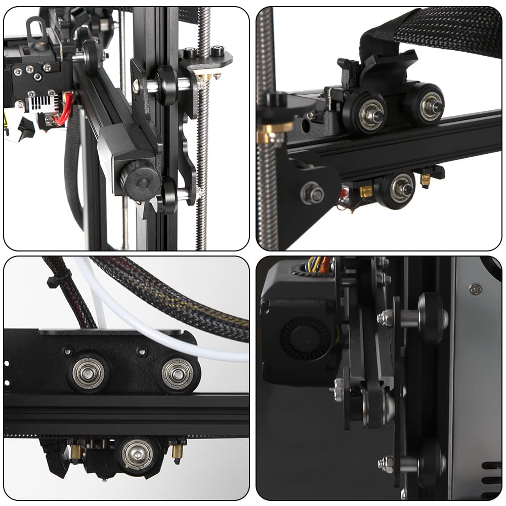 Creality Ender 3 rueda impresora 3D rueda POM polea de plástico 625zz rodamiento lineal para Ender 3 series/Ender 5 Series/CR 10 Series