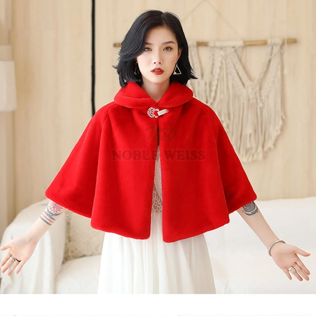 Роскошная свадебная накидка из искусственного меха, свадебная куртка, шаль, укороченная накидка, куртка со стразами, украшения по индивидуальному заказу