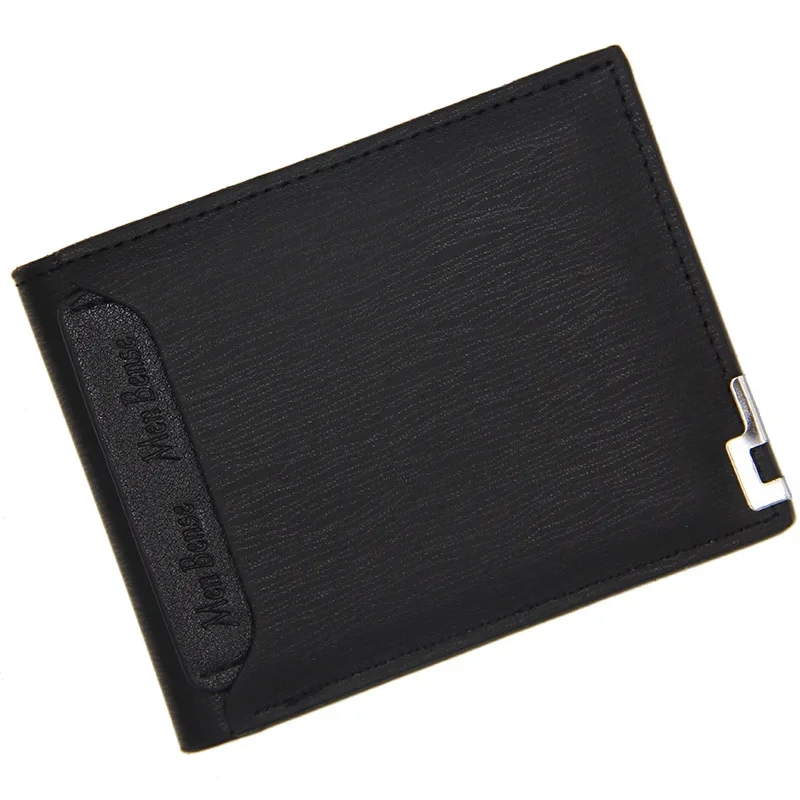 Cartera corta informal a la moda para hombre, tarjetero multifuncional para hombre, tarjeteros delgados con envío gratis