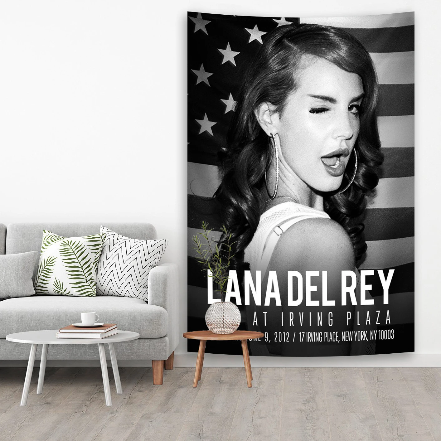 90x150cm Lana Del Rey Tapestry Or Flag Polyester Printed Outdoor For Decoration American Pop Singer Wall Decoration