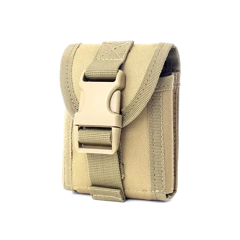 กระเป๋าอุปกรณ์เสริม MOLLE EDC - ที่ใส่กล่องบุหรี่ยุทธวิธีสําหรับกีฬากลางแจ้ง แคมป์ปิ้ง และเดินป่า ​
