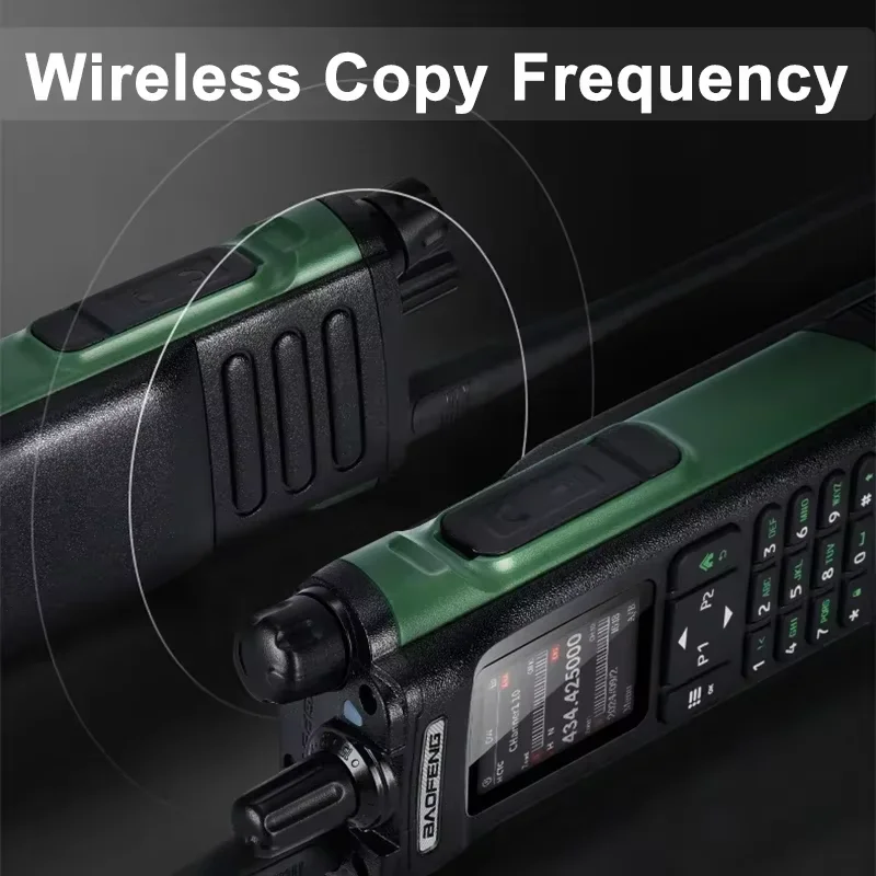 BAOFENG DM32 Walkie Talkie DM-32 DMR Digitalradio GPS 10W Multiband Wireless Kopierfrequenz SMS-Funktion UV32 Lpng-Reichweite Radio