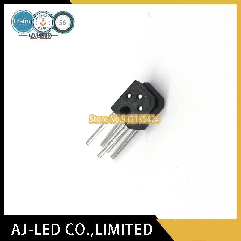 10 unids/lote RPI-1133 interruptor fotoeléctrico transmisivo fotointerruptor sensor de ranura, ancho de paso de ranura 1,1mm