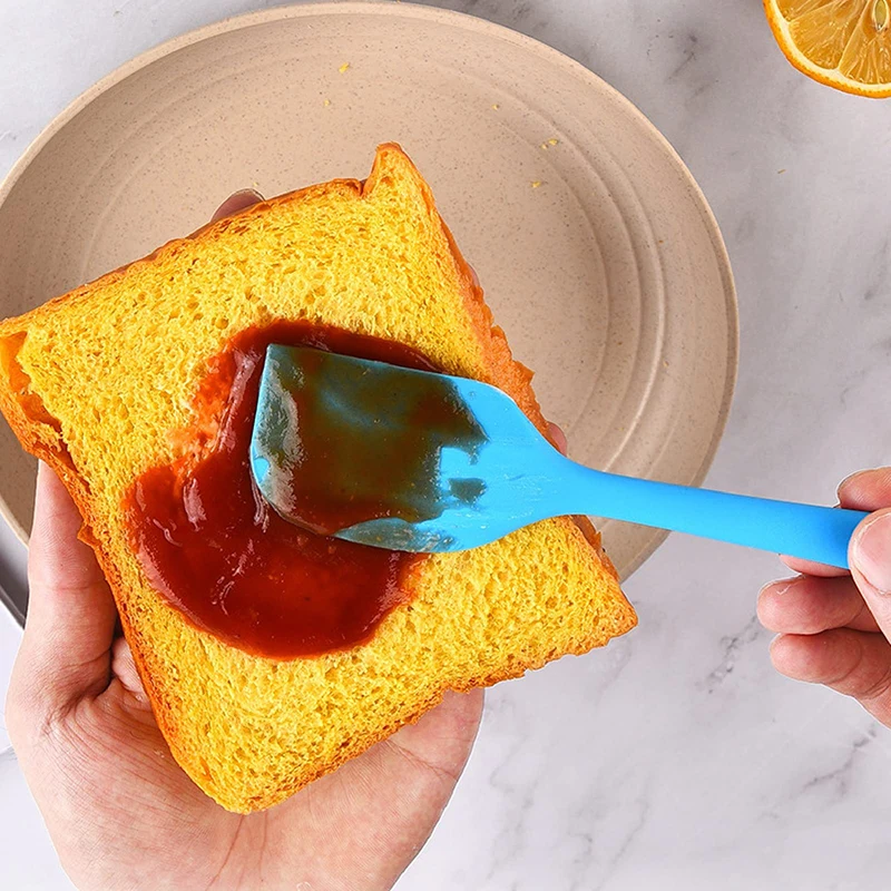 Silicone scraper independent packaging small baking tool food grade cream soft scraper