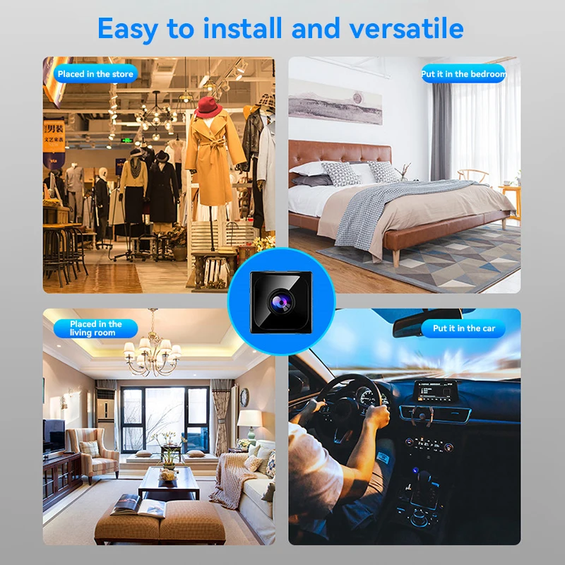 1080P HD Mini Wireless WiFi Camera With Night Vision Motion Detection Remote View Cam Video Voice Recorder For Household 2025