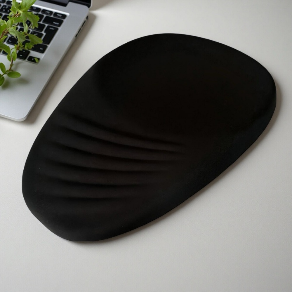 Ergonomic Wrist Support Mouse Pad: Non-Slip High-Elastic Memory Cotton – Comfortable & Durable for PC/Laptop (Home/Office)​