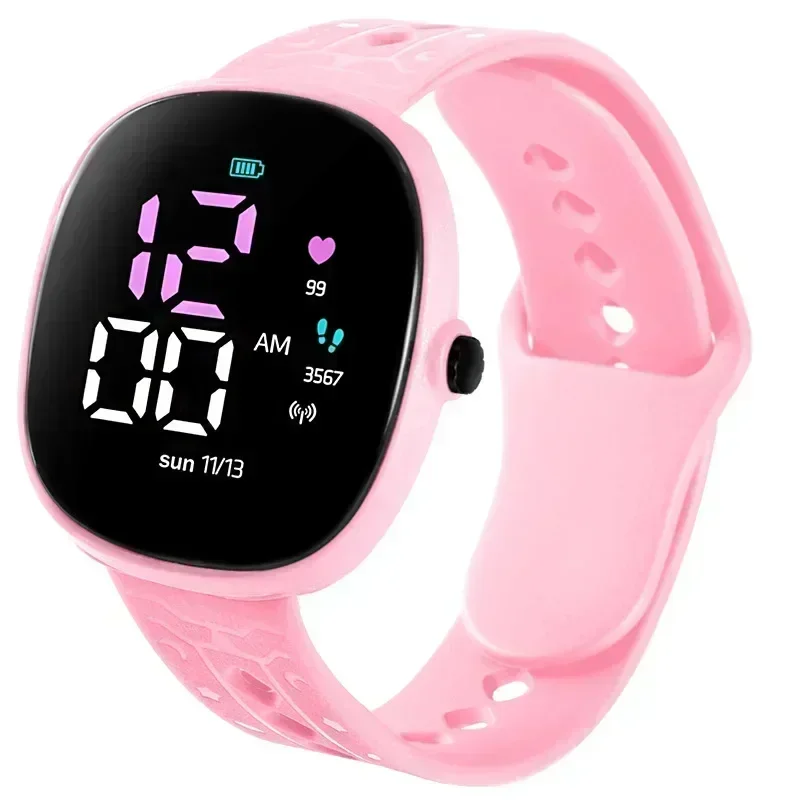 Nuevo reloj electrónico LED para estudiantes, reloj de pulsera para niños, reloj Digital deportivo resistente al agua para niños, reloj para niños