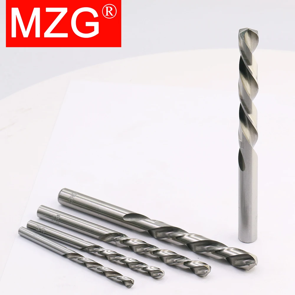 MZG 1.0-13.0 MM Thẳng Vít Chiều Dài Tiêu Chuẩn HSS Xoắn Thép Tốc Độ Cao Khoan Bộ CNC Khoan Cắt