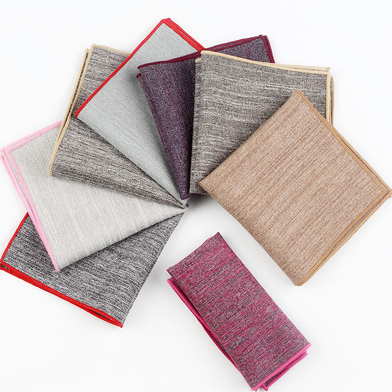 Мужской нагрудный платок из хлопка, Ширина 24 см