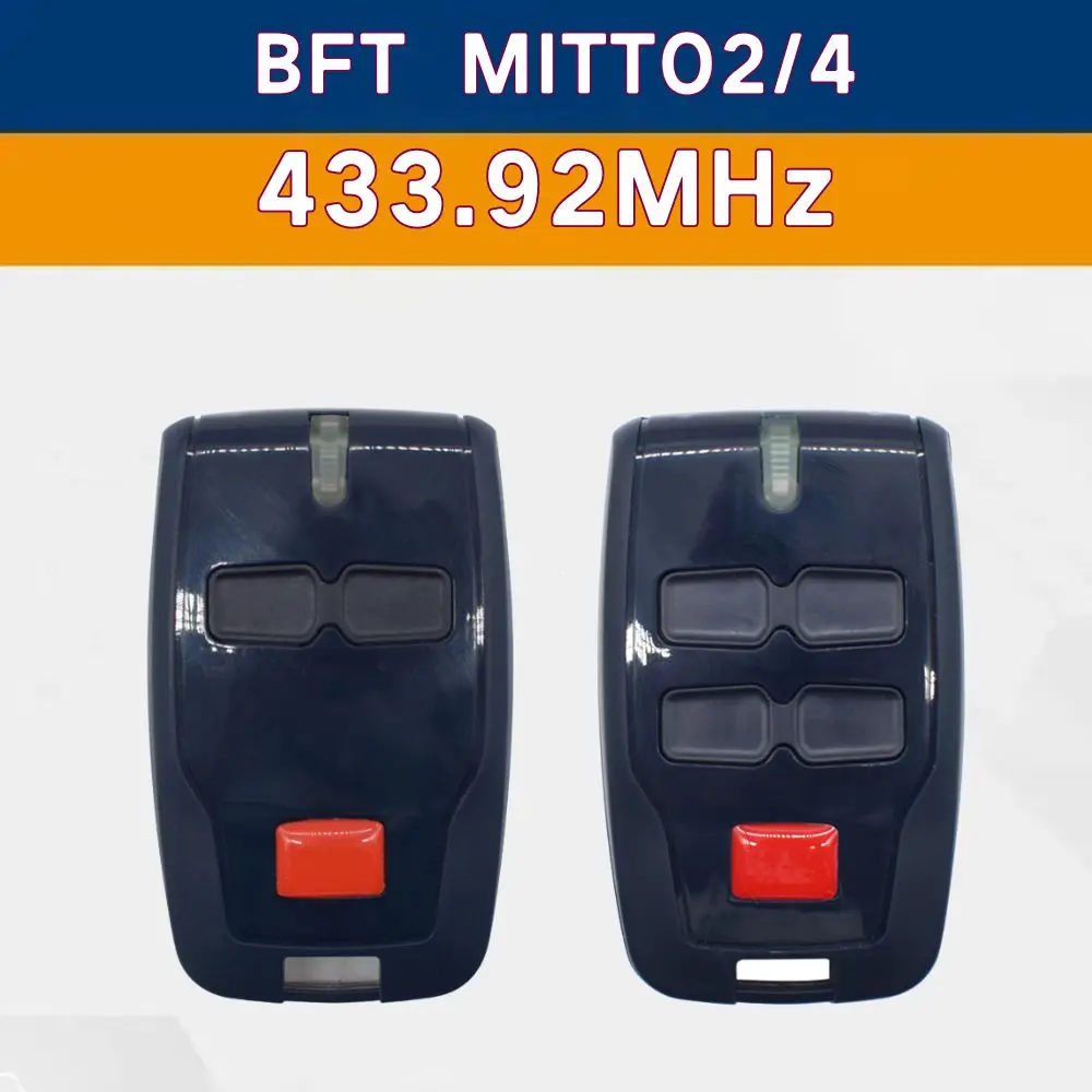 BFT MITTO 2 y 4 B RCB02 RCB04 KLEIO B RCA02 RCA04 TRC1 TRC2 TRC3 Control remoto para puerta de garaje 433,92 MHz código rodante