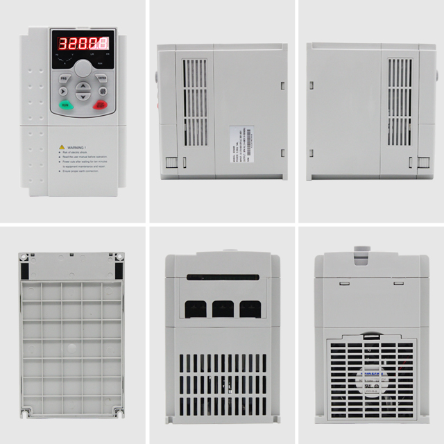 Small 220v 380v Pumping Inverter DC AC Hibrid Single Three Phase Motor MPPT VFD Water Solar Pump Inverter