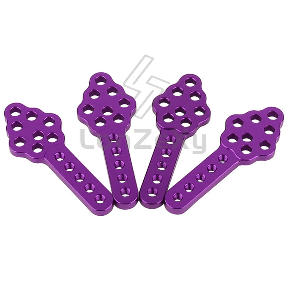 1/4pcs Metal Shock Absorber Mount Adjust Height Angle Stand for 1/10 RC Crawler Axial SCX10 90046 90047 D90 D110 Upgrade Part