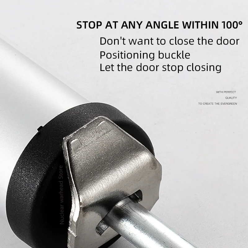 Automatic Door Soft Close 90 Degrees Within The Positioning Stop Buffer Adjustment,Door Closer Furniture Hardware