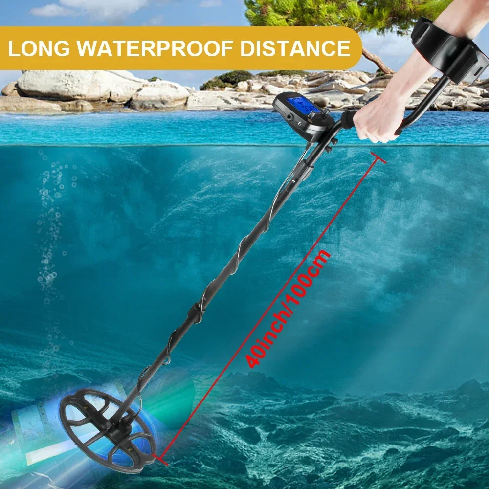 Tanxunzhe TC-600 Metaaldetector Professionele Ondergrondse Diepte Goud Detector Schat 19.2Khz Hoge Frequentie Lokaliseren Detecteren