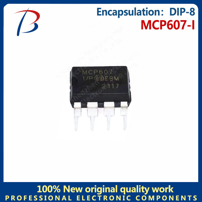 5 szt. MCP607-I chip wzmacniacza operacyjnego w linii DIP-8