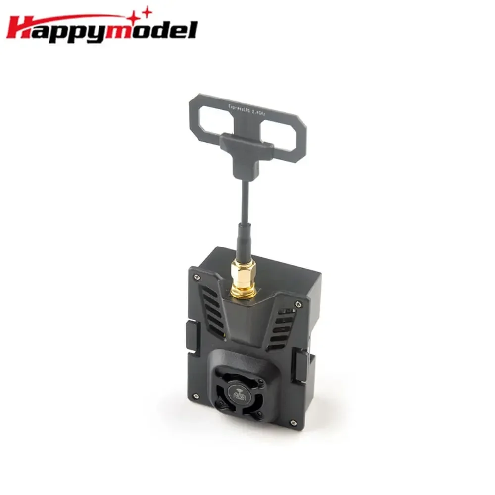 HappyModel ES24TX Pro 1000 mW 2,4 G ExpressLRS ELRS Micro TX Modul mit Lüfter RGB LED Modul für RC Flugzeug FPV Drone