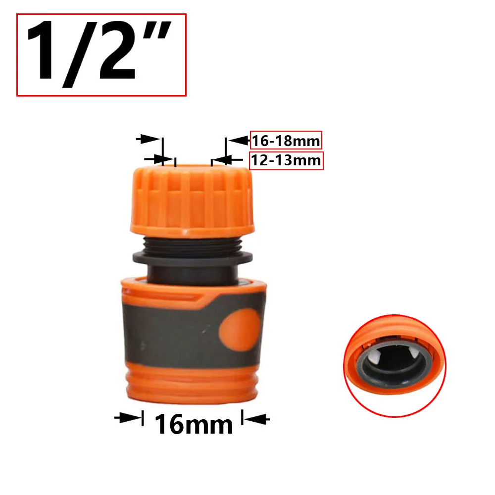 1/2 "3/4" 1 "Chủ Đề Đầu Nối Nhanh 16Mm Núm Vú Tưới Vườn Khớp Nối Tưới Nhỏ Giọt Vòi Tập Cổng Kết Nối phụ Kiện 1 Cái