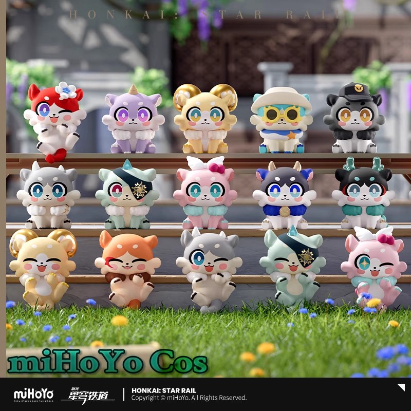 [Подлинная] игра Honkai Star Rail Awoo Awoo Chimera Косплей Настольные коллекции Украшения Аниме Мультфильмы Аксессуары Подарки на Хэллоуин