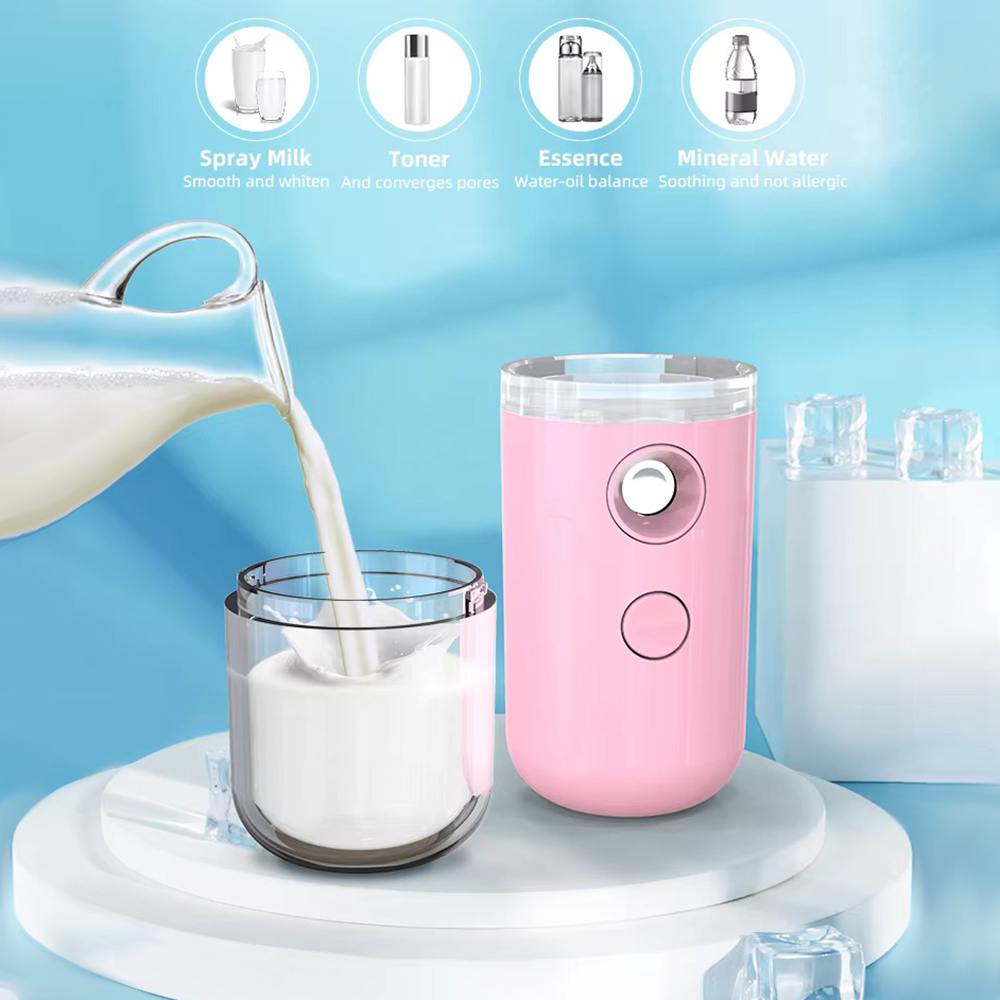 Face Hydrat Sprayer Mini Nano Facial Sprayer Portable Rechargeable Small Steamer Wireless Nano Personal Face Hydrat Sprayer